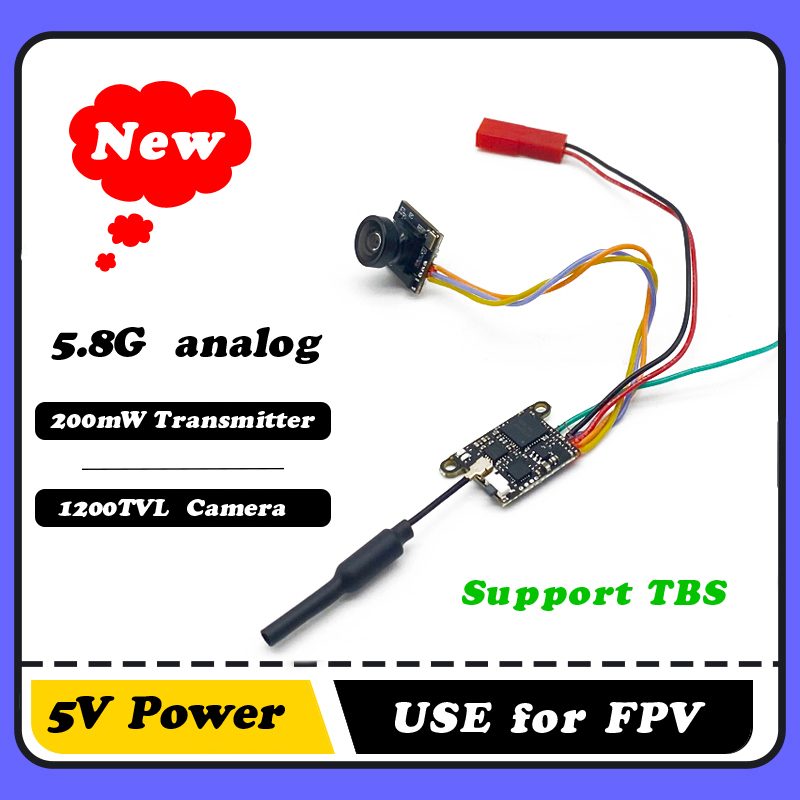 Drone Camera - SLONWAKE 5.8G 1200TVL FPV Kamera VTX