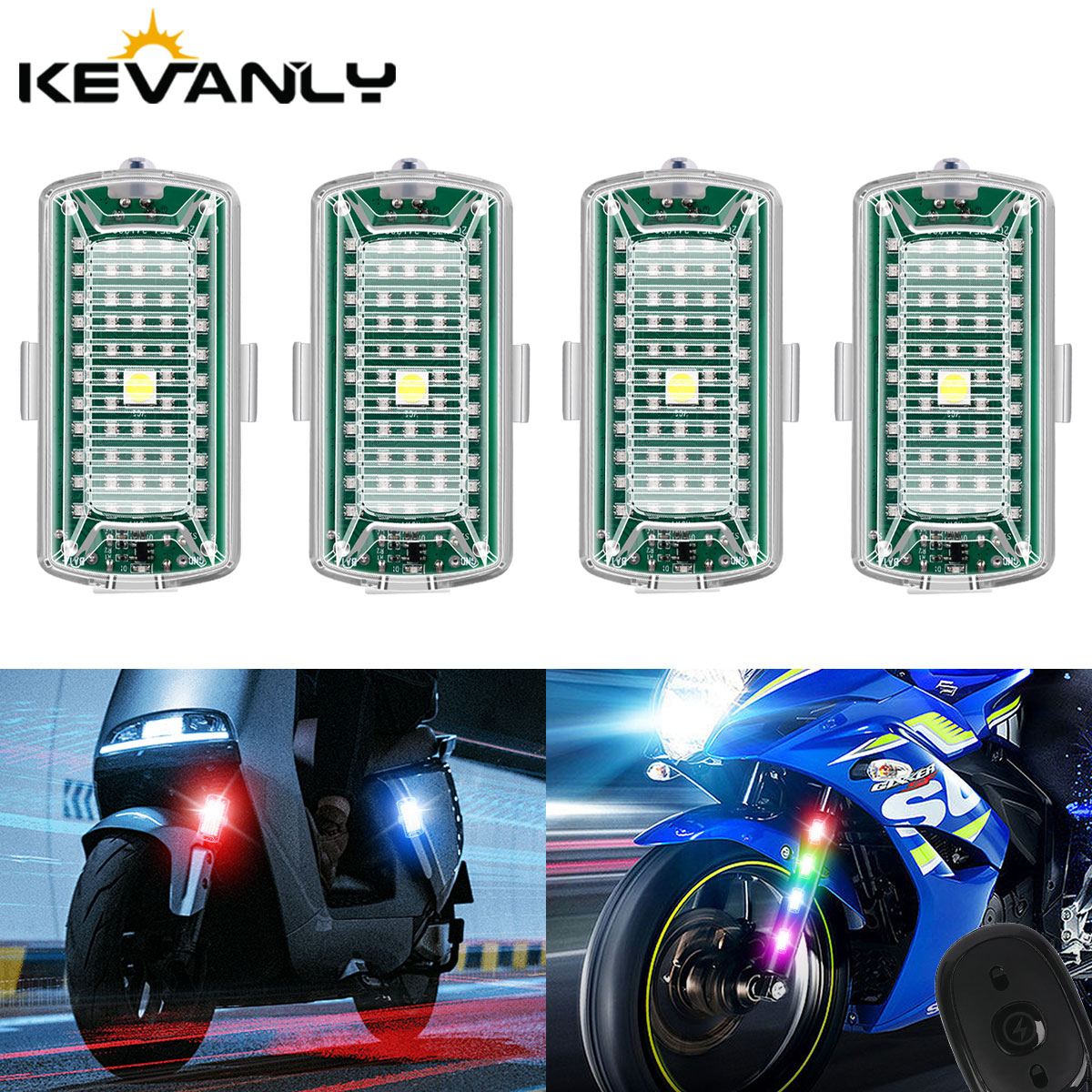 Drone Led Light - Kablosuz Uzaktan Kumanda LED çakarlı lamba