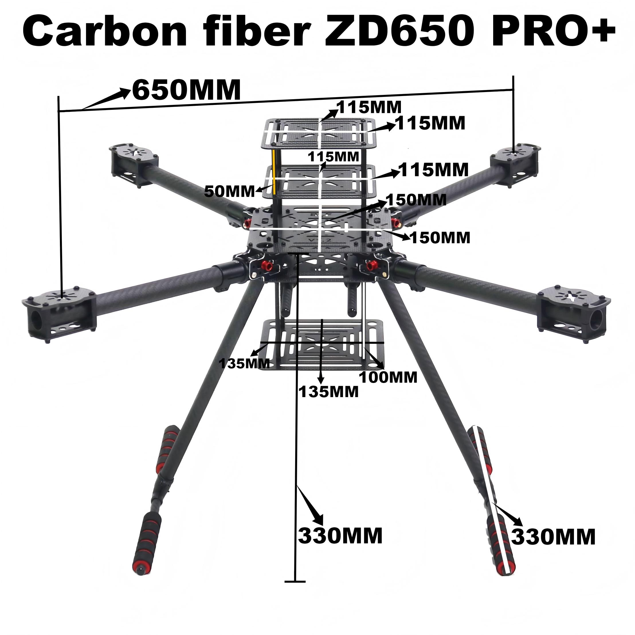 RCtoSky ZD650 PRO+ 650mm Ardup - Drone Power Distribution Board incelemesi ve fiyatı