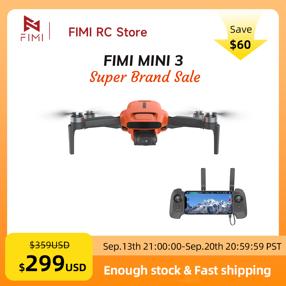 FIMI MINI 3 Kamera Drone 4K 60 - Drone Gps Mount incelemesi ve fiyatı